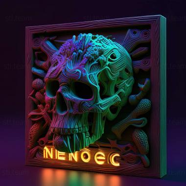 3D model Neonchrome game (STL)